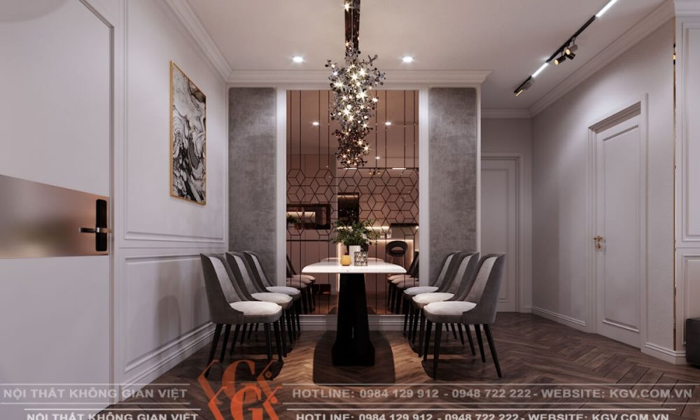 Thiết kế nội thất chung cư Thezei – Chị Quỳnh