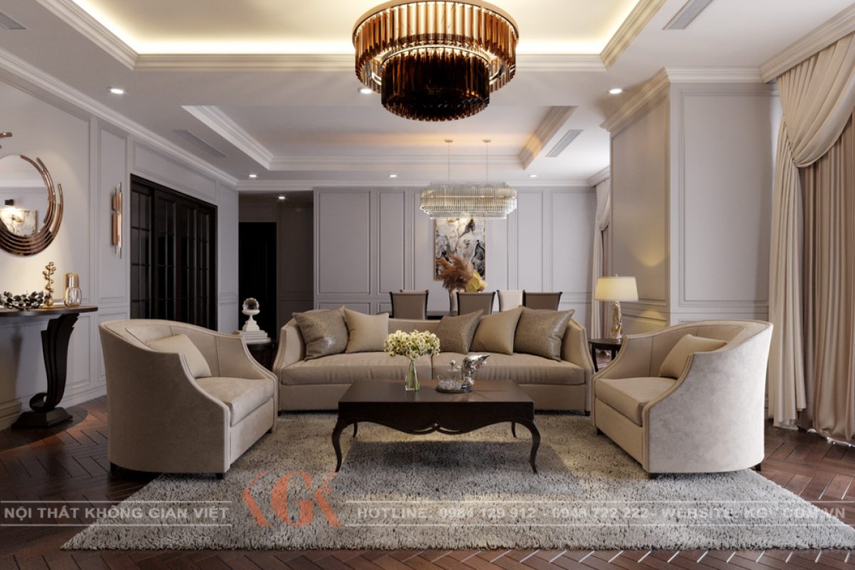Thiết kế nội thất chung cư cao cấp Royal City – Anh Hiếu