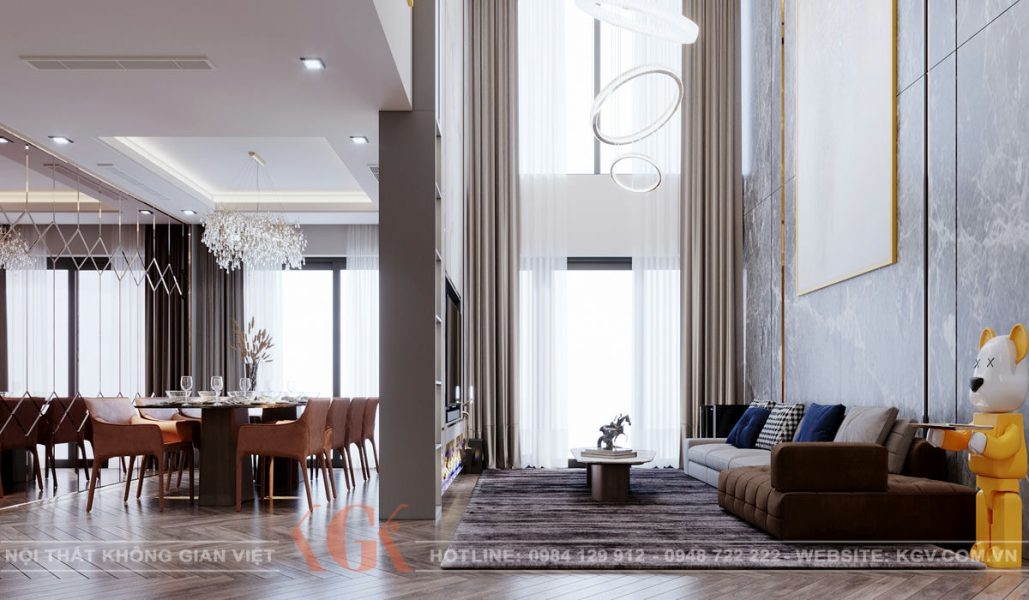 Thiết kế nội thất Duplex Thezei – Anh Hùng