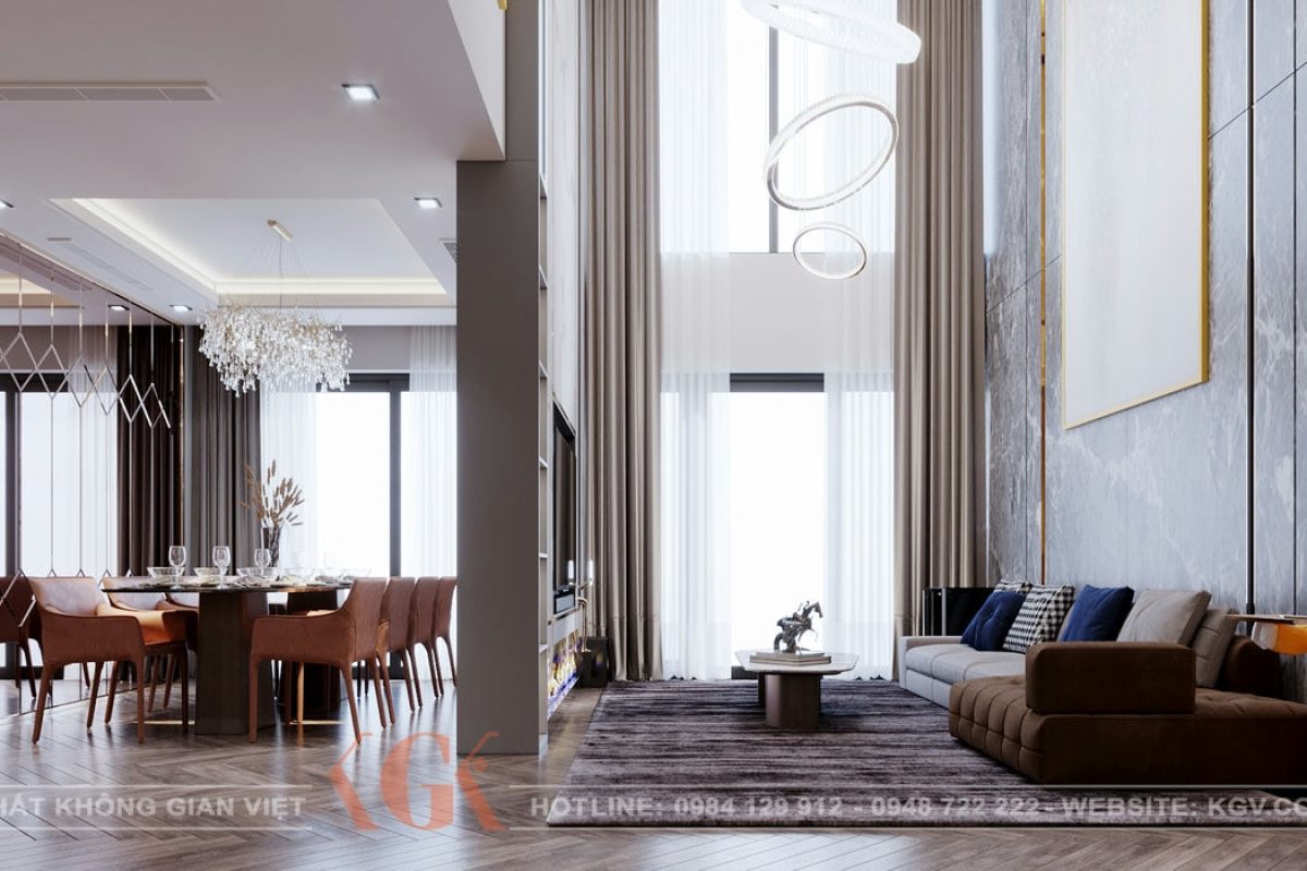 Thiết kế nội thất Duplex Thezei – Anh Hùng