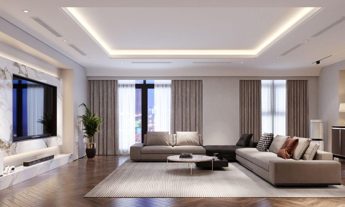 Thiết kế nội thất Penthouse - Anh Nam
