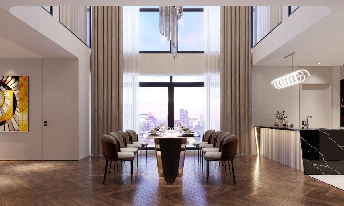 Thiết kế nội thất Penthouse - Anh Nam