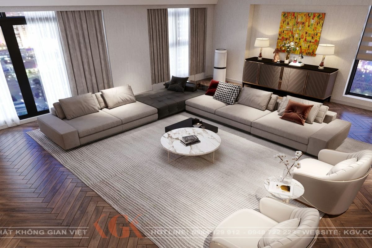 Thiết kế nội thất nhà phố sang trọng Five Star – Anh Nam