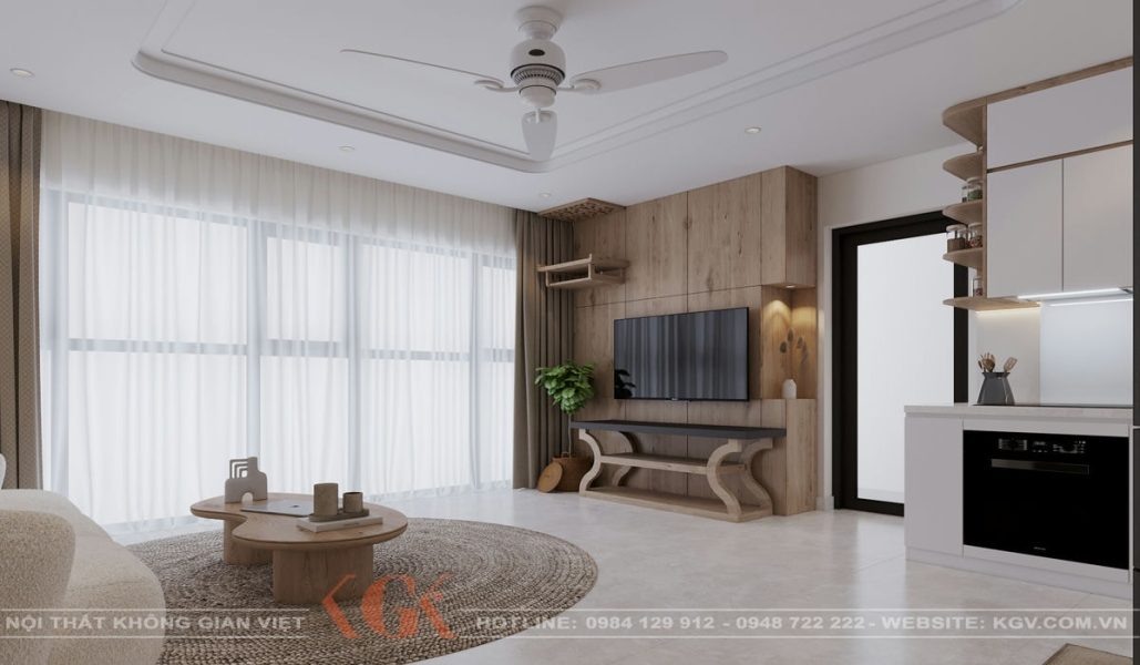Thiết kế nội thất chung cư Minato Hải Phòng – Chị Liên