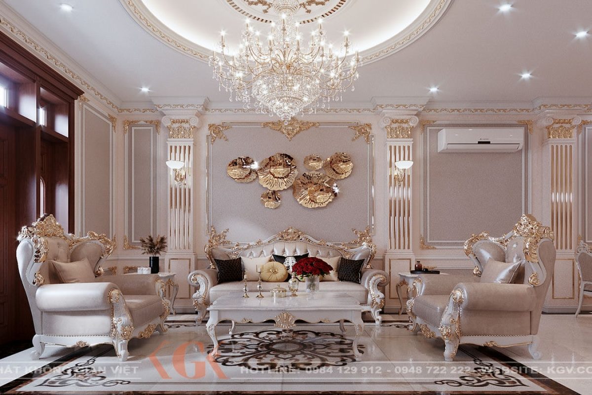 Thiết kế nội thất biệt thự Đáng Nam Dư – Anh Quân