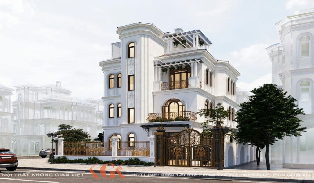 Thiết kế ngoại thất biệt thự Vinhome Ocean Park NT11-22