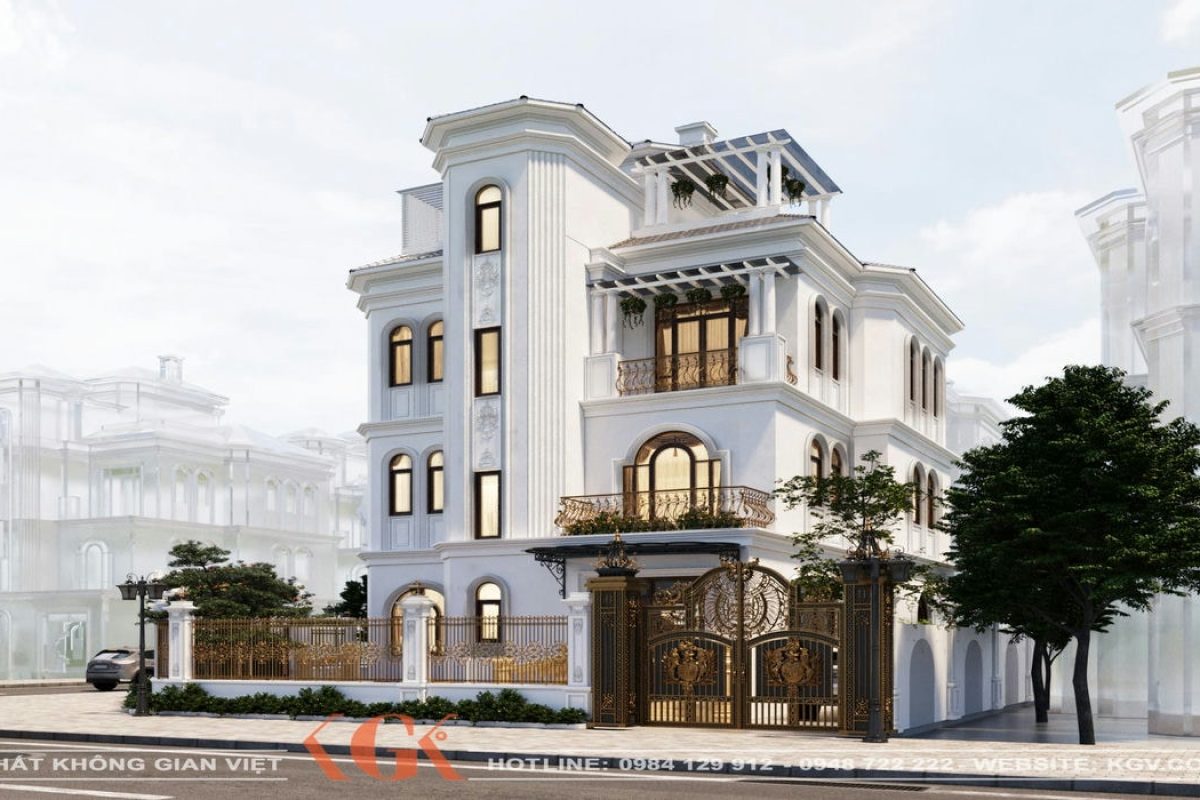 Thiết kế ngoại thất biệt thự Vinhome Ocean Park NT11-22