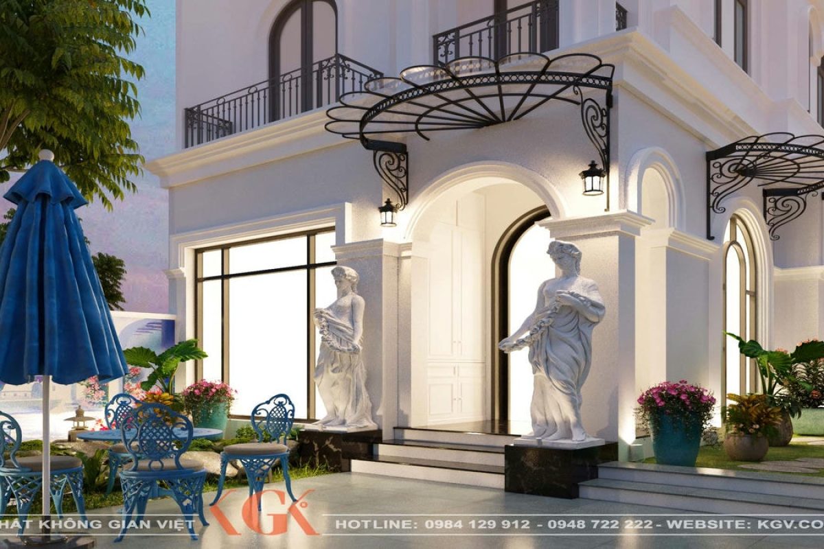 Thiết kế ngoại thất biệt thự Sao Biển 21-24 – Chị Thuỷ