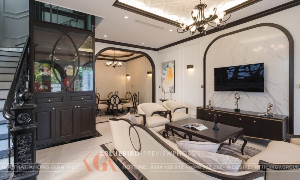 Thiết kế nội thất biệt thự Indochine 09-31 – Chị Hoà