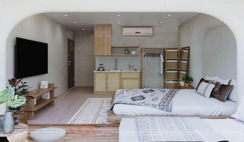 Thiết kế nội thất chung cư FK House Long Biên