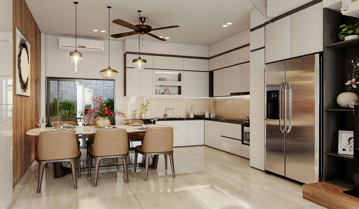 Thiết kế nội thất biệt thự Cầu Bươu - Anh chị Khuyến Loan