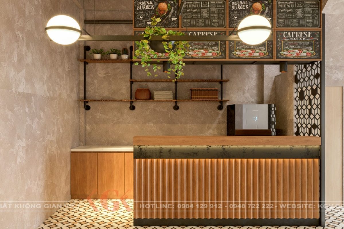 Thiết kế nội thất quán cafe tại Giáp Nhất – Chị Yến