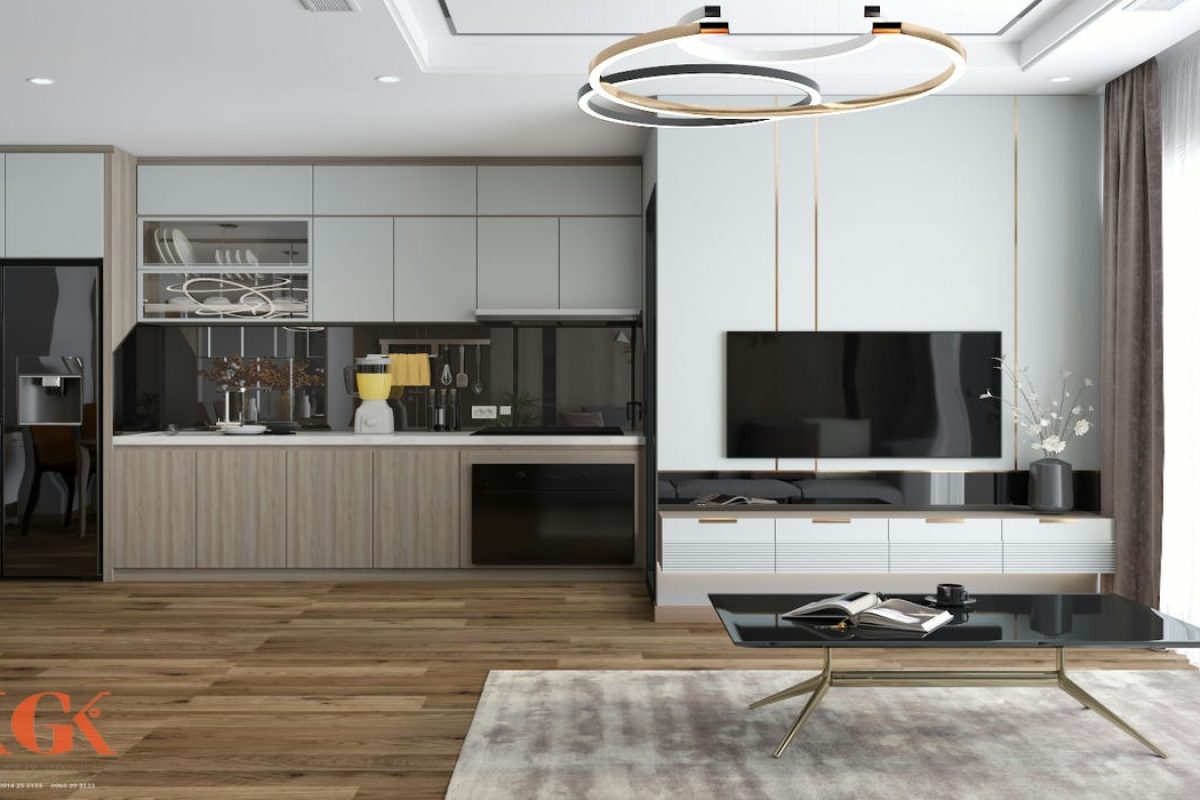 Thiết kế nội thất chung cư hiện đại Vinhome Skylate