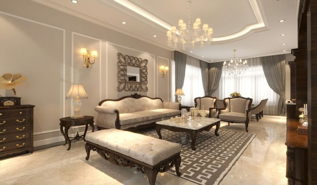 Thiết kế nội thất biệt thự Tân Cổ Điển – Anh Nam