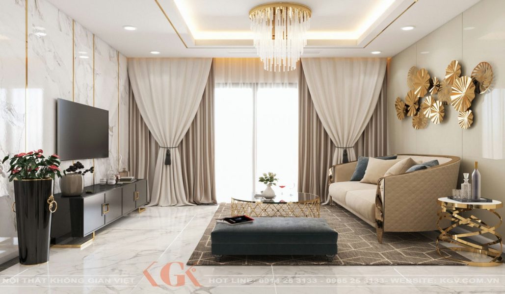 Thiết kế nội thất chung cư Sunshine Ciputra