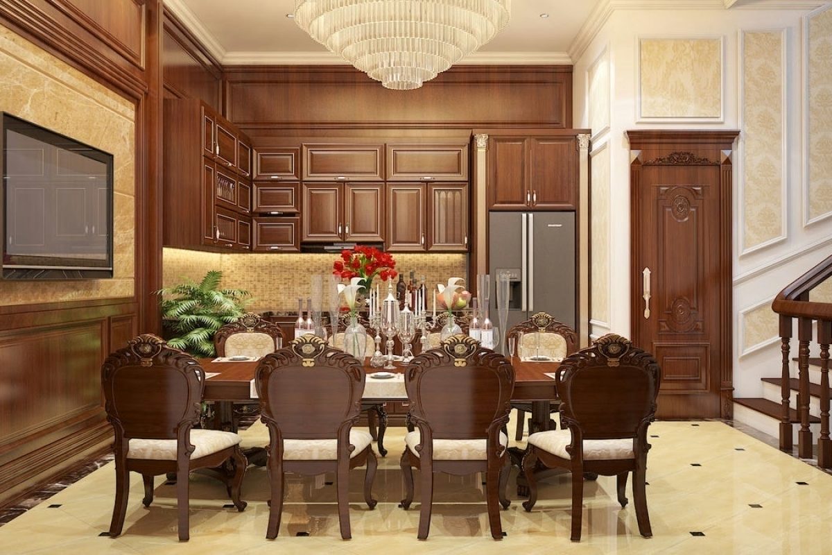Thiết kế nội thất biệt thự Neo-Classical – Chị Tám