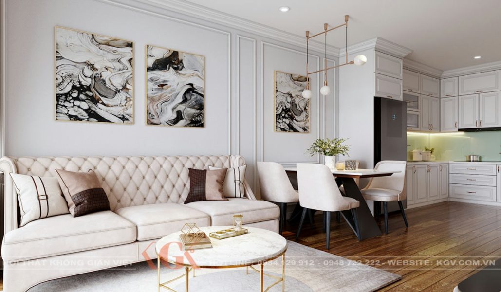 Thiết kế nội thất chung cư Mỹ Đình Pearl