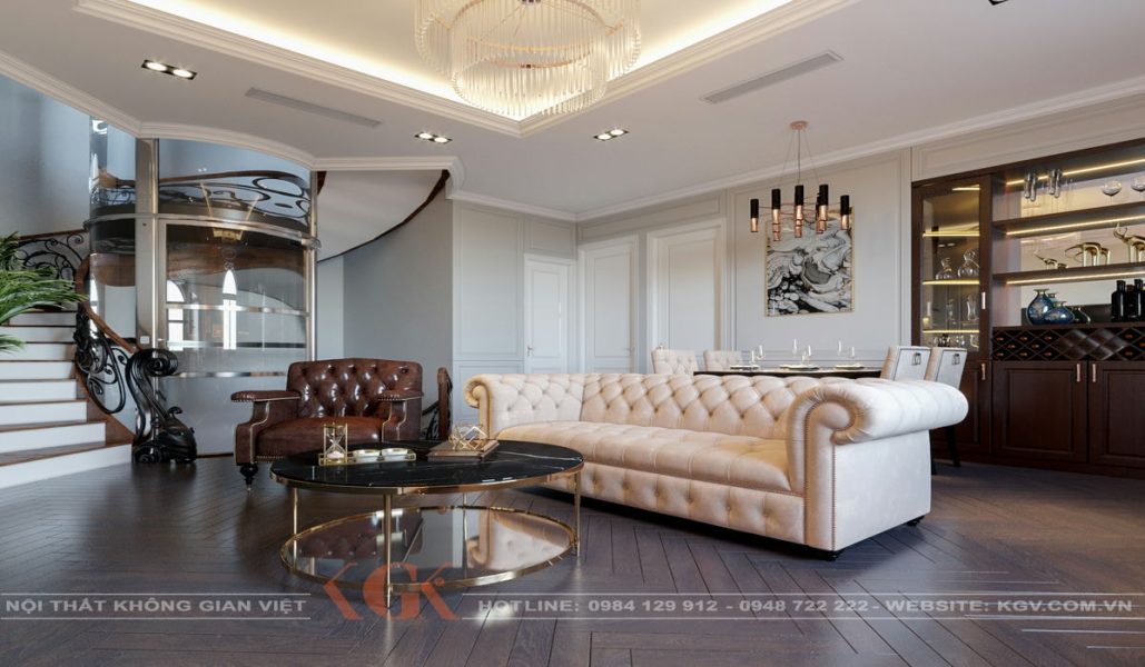 Thiết kế nội thất biệt thự SB23-261