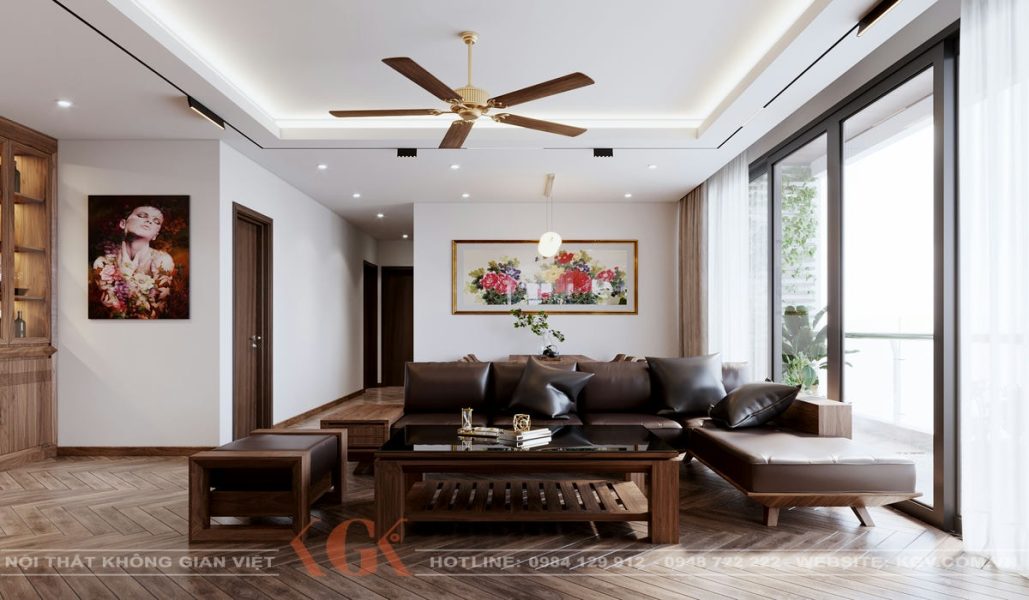 Thiết kế nội thất chung cư Chelsea Park – Chị Hoa