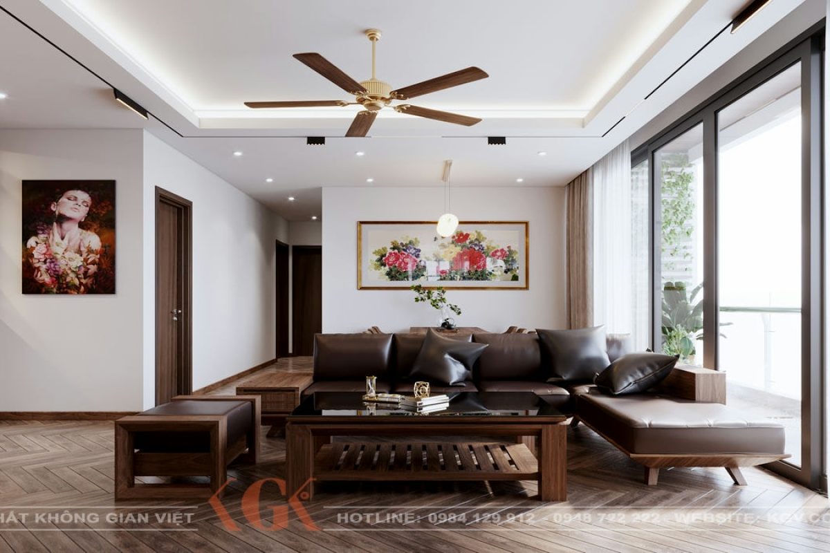 Thiết kế nội thất chung cư Chelsea Park – Chị Hoa