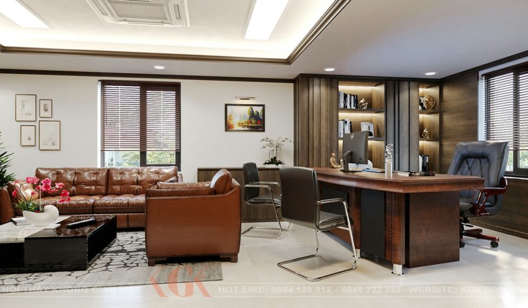 Thiết kế nội thất văn phòng Thịnh Long – Chị Hoa