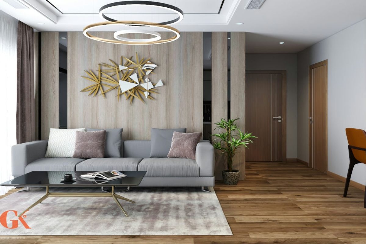 Thiết kế nội thất chung cư Vinhome Skylake – Căn 17