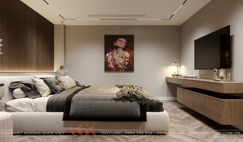 Thiết kế nội thất chung cư Hoàng Quốc Việt – Anh Dũng