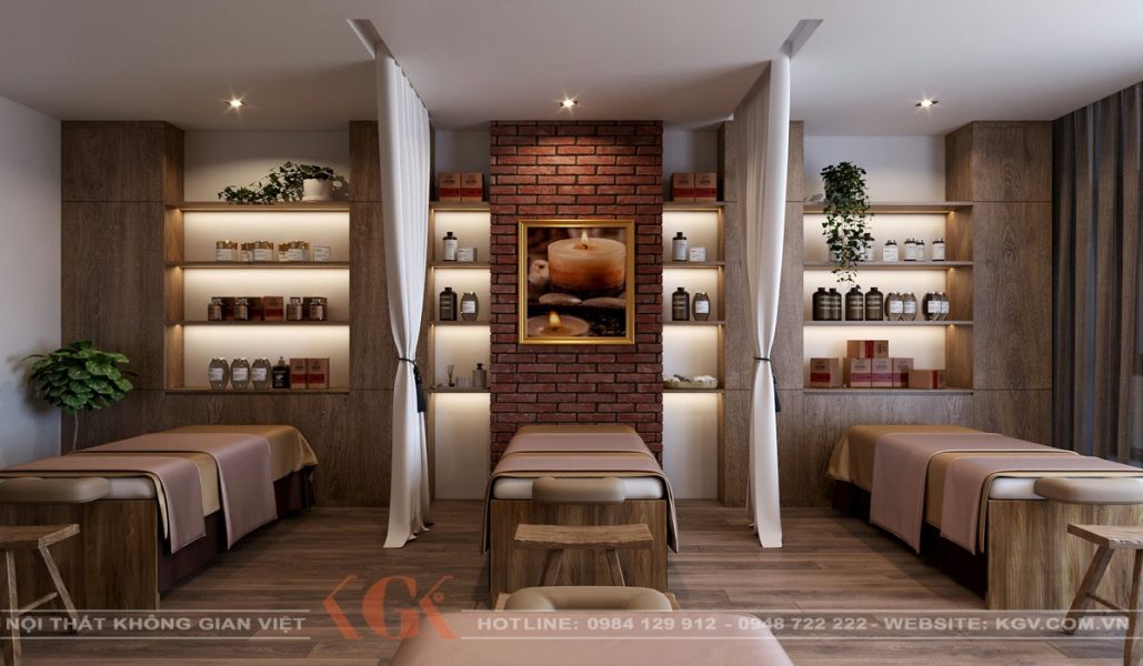Thiết kế nội thất Spa Trần Duy Hưng