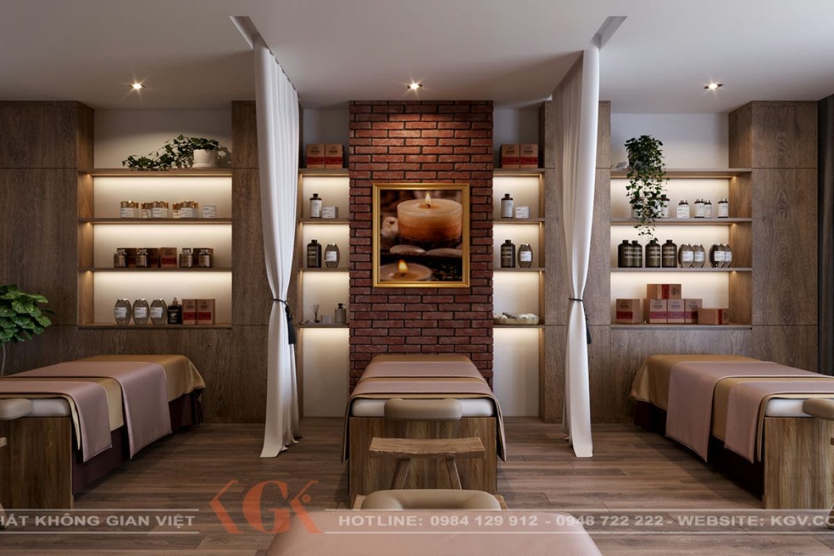 Thiết kế nội thất Spa Trần Duy Hưng