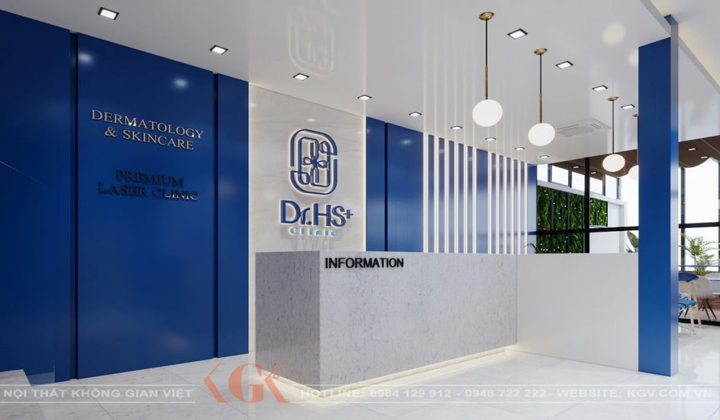 Thiết kế nội thất phòng khám DHS