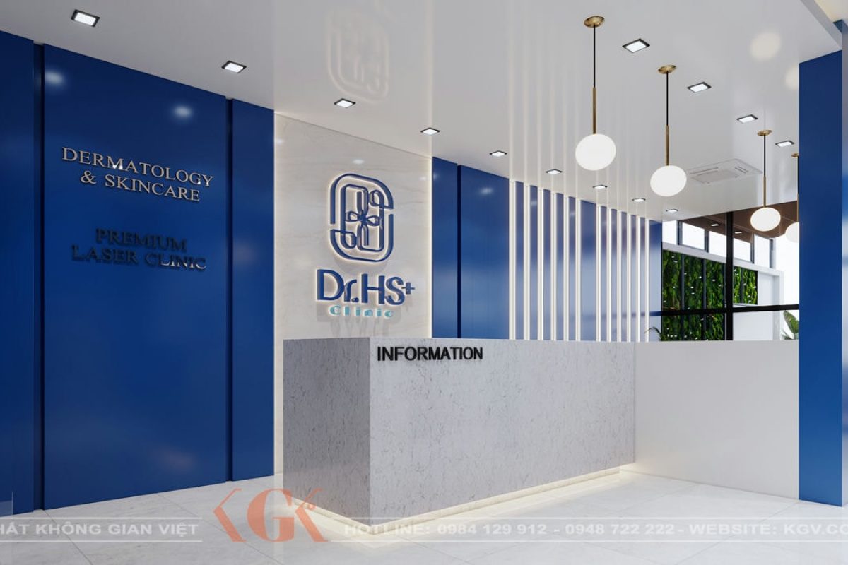 Thiết kế nội thất phòng khám DHS
