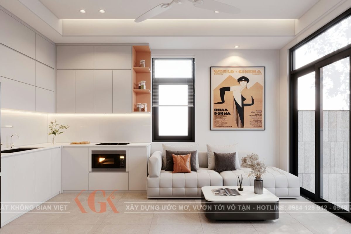 Thiết kế nội thất chung cư hiện đại – Anh Duy