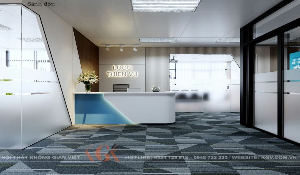 Thiết kế nội thất văn phòng tại Cầu Giấy – Chị Hoa