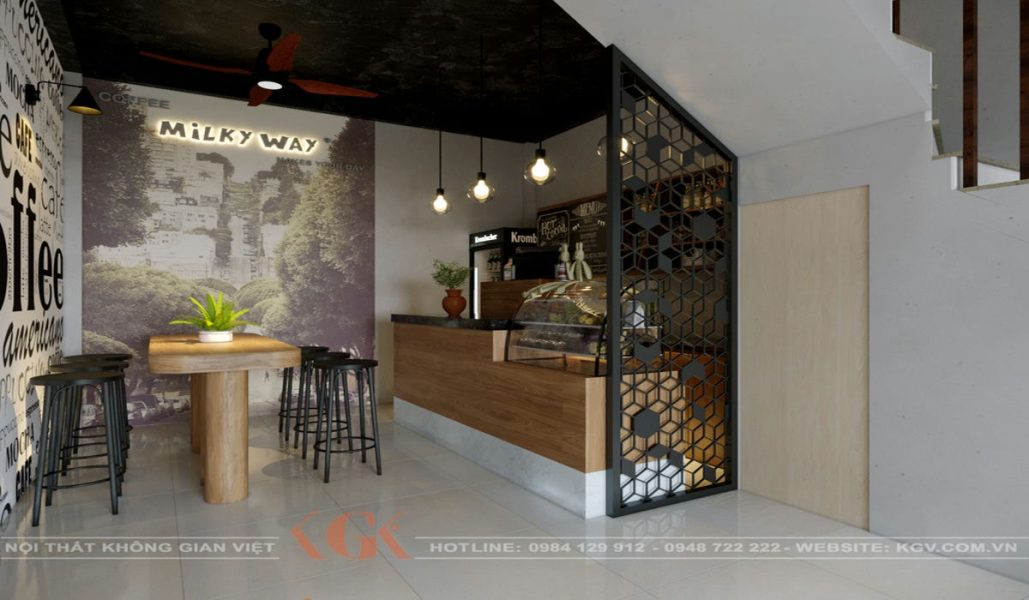 Thiết kế nội thất Coffee Milkway