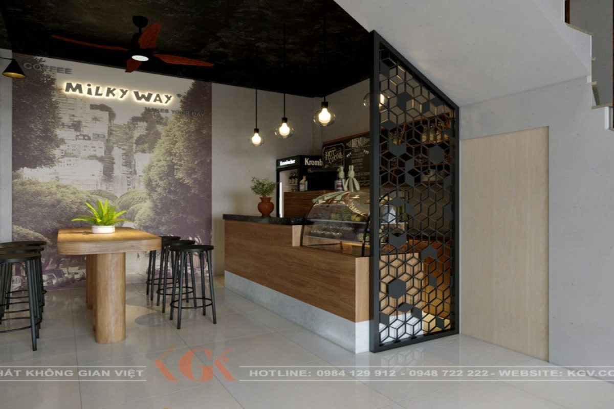 Thiết kế nội thất Coffee Milkway