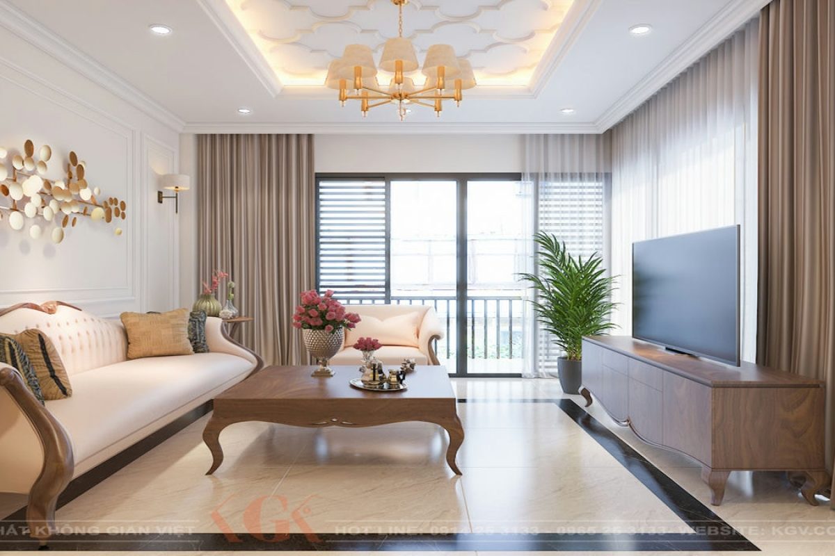 Thiết kế nội thất nhà phố Eden Rose – Cô Hằng